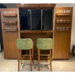 Block Bar Containing 2 Chairs - Image 2